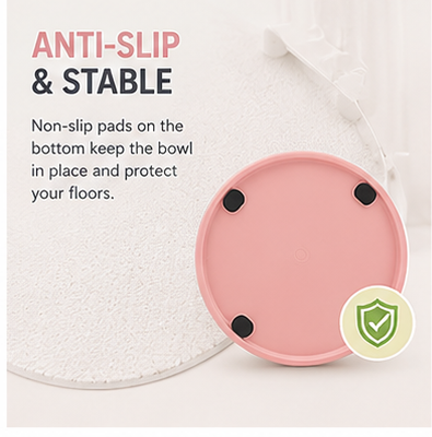 TailsAura Slow Feeding Ceramic Maze Bowl – Interactive Anti-Gulp Pet Feeder for Cats & Dogs