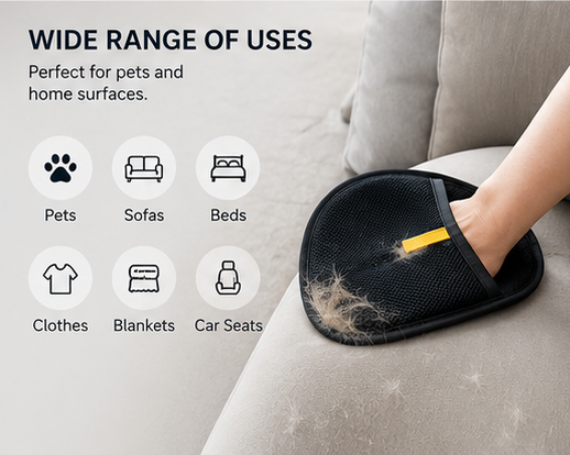 TailsAura Pet Hair Removal Glove