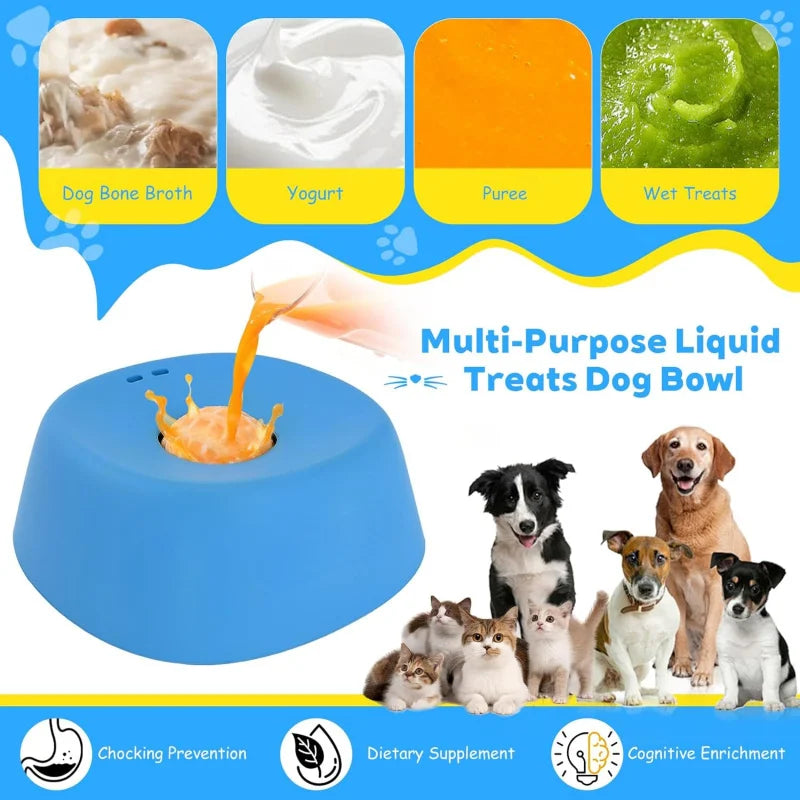 TailsAura - Lick & Slow Feeder Bowl