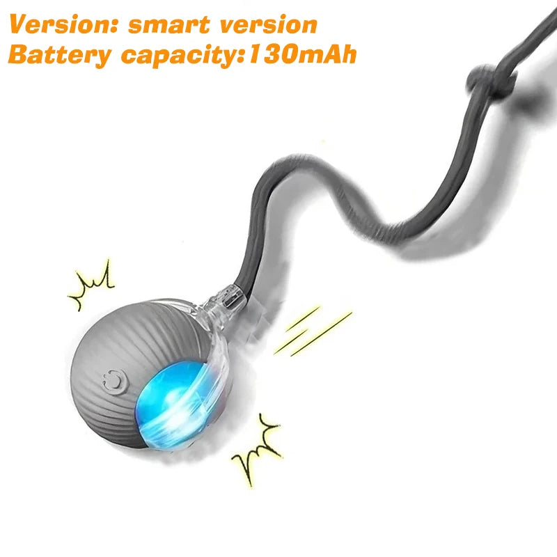 TailsAura™ Smart Rolling/Motion Ball – Interactive Dog&Cat Toy