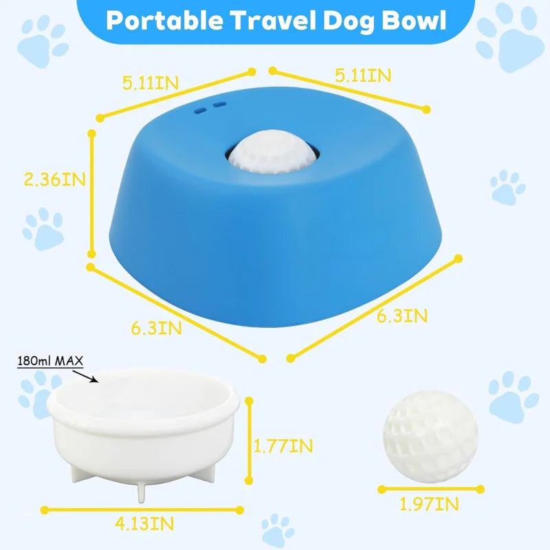 TailsAura - Lick & Slow Feeder Bowl