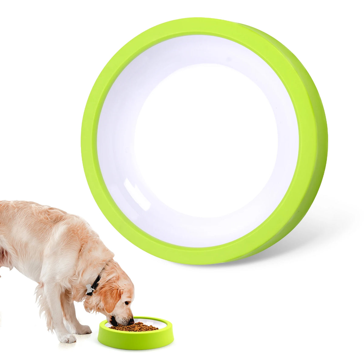 TailsAura Slow Feeding Ceramic Maze Bowl – Interactive Anti-Gulp Pet Feeder for Cats & Dogs